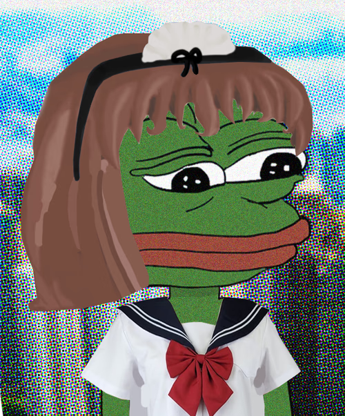 OnlyFrogsETH's tweet photo. Shoot for the stars, you'll land among the Milady Pepes

Cred: @pepe_maker 

0x771b3f82dd062977714d929d35d86358cc5ca332
#OnlyFrogs $OFR https://t.co/81c7nLlaKL