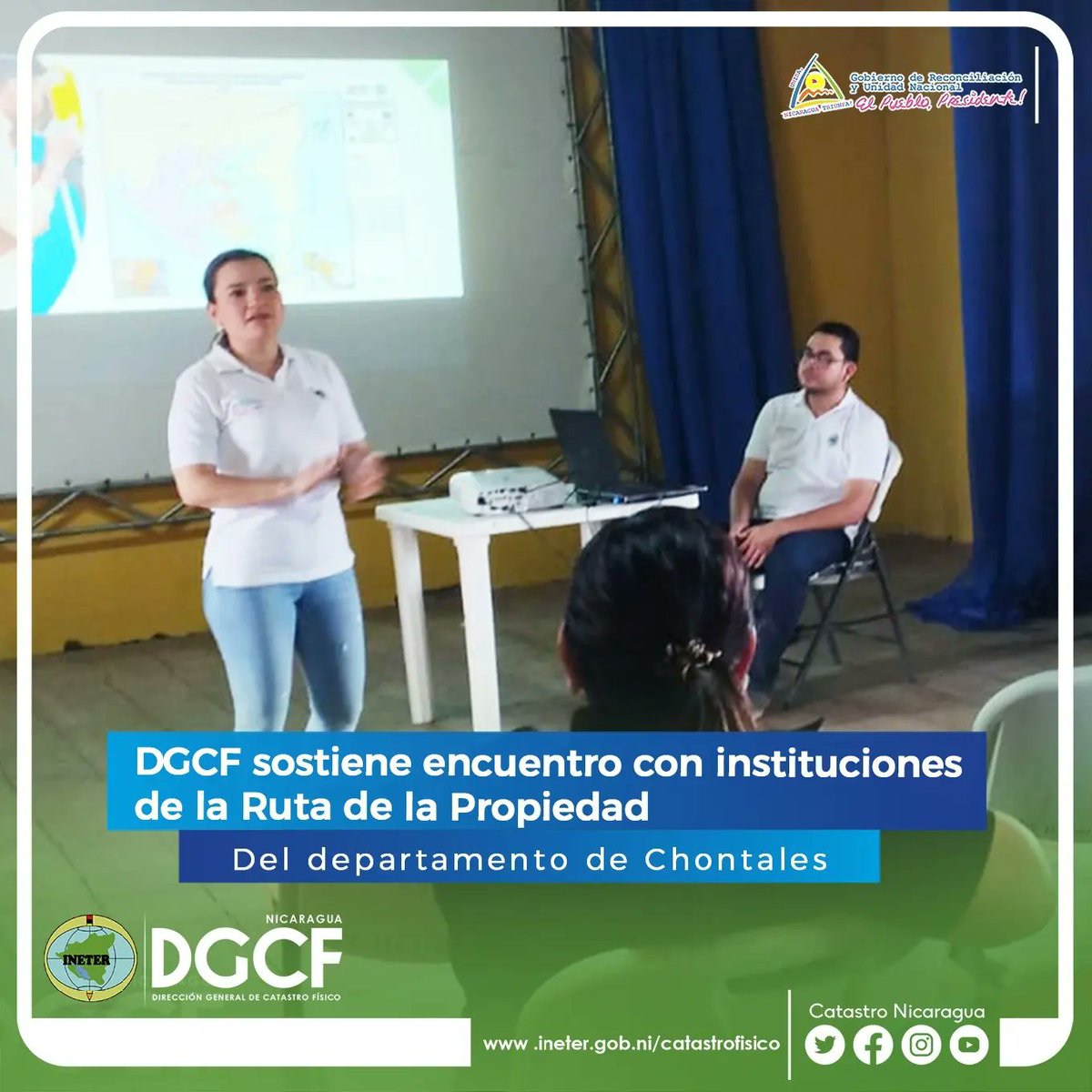 CatastroNi's tweet photo. #Nicaragua 🇳🇮| En el encuentro, se abordaron temas de coordinación interinstitucional para el inicio de las actividades de la Delegación Departamental de Catastro Físico de Chontales, con responsables de instituciones que integran la Ruta de la Propiedad. #MayoVivaSandino https://t.co/zff8fRTwEf