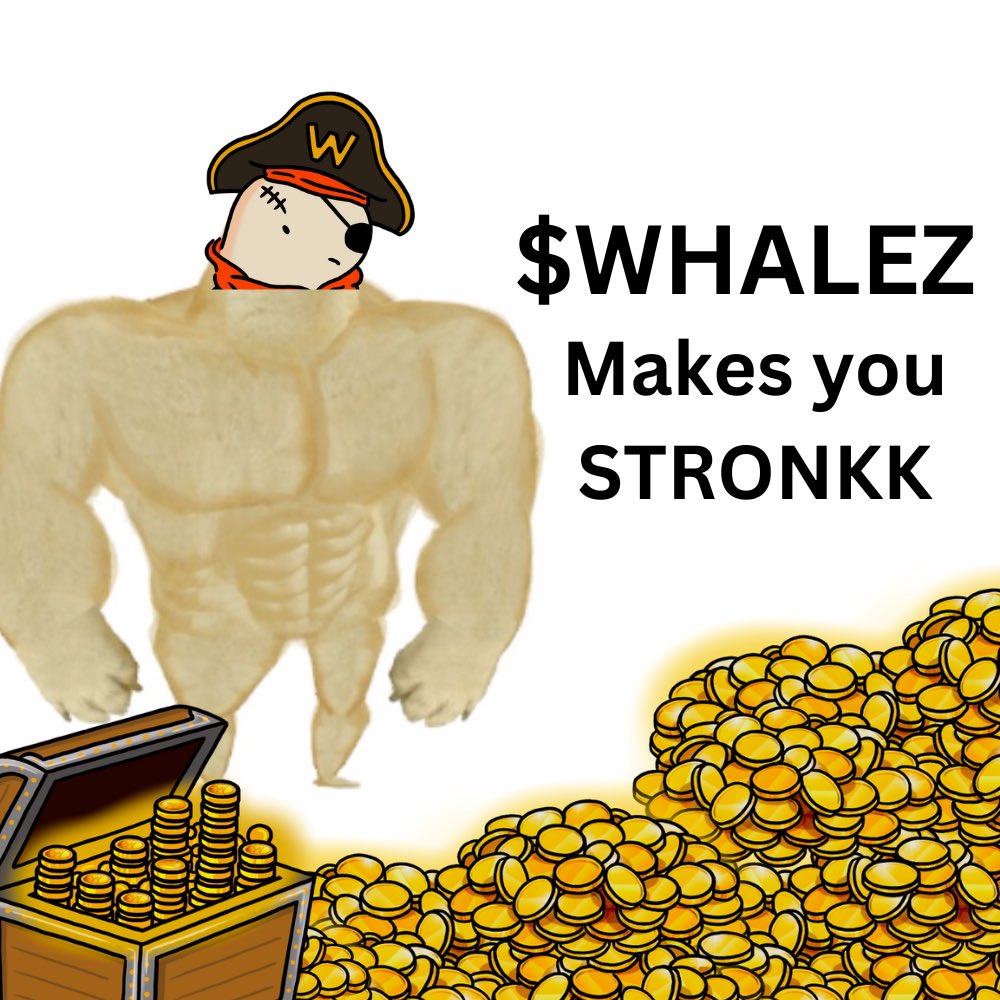 Tag your favorite influencers to make you STRONKKK  $WHALEZ