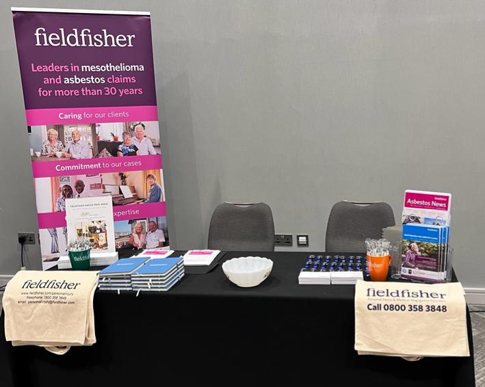 All set up and looking forward to the <a href="/LCN_UK/">Lung Cancer Nursing UK</a> 2023 conference tomorrow.  Come and say hi and enter our raffle - an @Bettys hamper @FieldfisherMeso