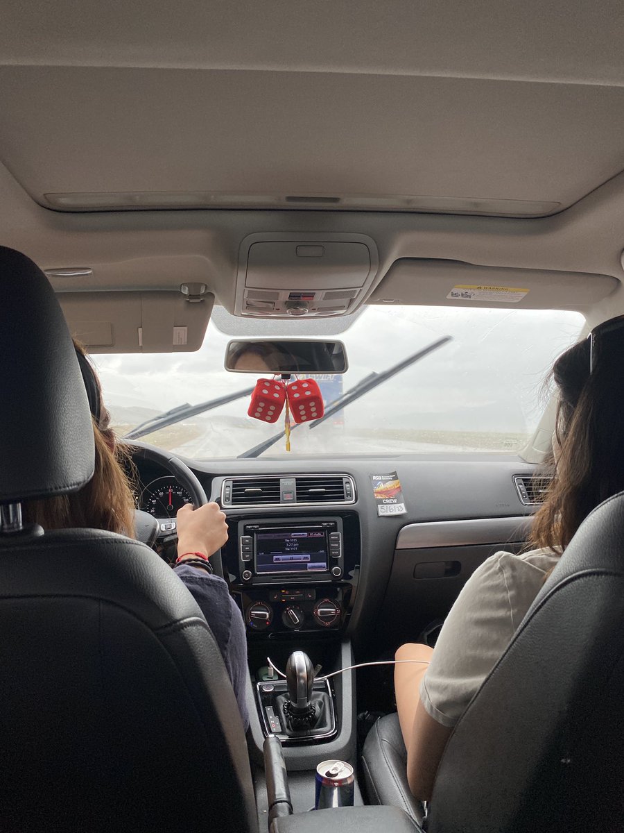 when the road-trip goes from 🏜️ to 🌫️
