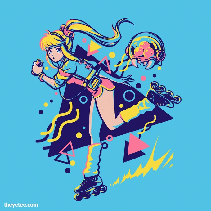 Skating to the edge of the universe and back again! Designed by  #dailytees theyetee.com