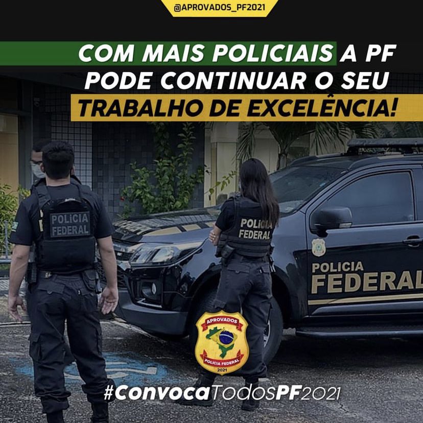 AprovadosPf21's tweet photo. @FlavioDino Ministro @FlavioDino, é urgente a necessidade da PF de formar mais policiais. Há 1270 aprovados que estão disponíveis para convocação da próxima turma. 
Há interesse do governo em fortaceler a Polícia Federal? 
#ConvocaTodosPF @LulaOficial ⬛️🟨 https://t.co/cLlJZ3fZcv