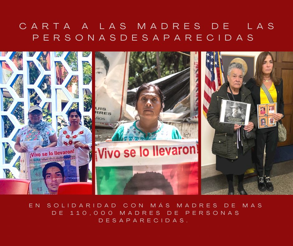 👉Este 10 de mayo, junto con muchas otras organizaciones, nos solidarizamos con las madres que buscan a sus personas desaparecidas.

📢 Su dolor es nuestro dolor; su rabia, la nuestra; su grito es también nuestro grito. #HastaEncontrarles 👇

globalexchange.org/a-las-madres-d…
