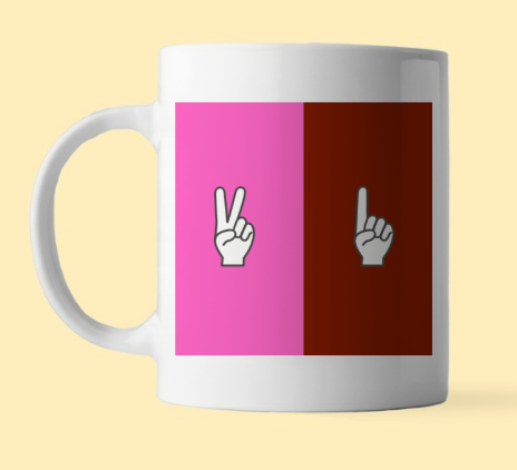 Let's play a game. Can you guess the saying?

Available now over on Etsy.
etsy.com/uk/CraftyQueer…

#mug #smallbusiness #queerbusiness #queeretsy #etsy #gaybusiness #gay