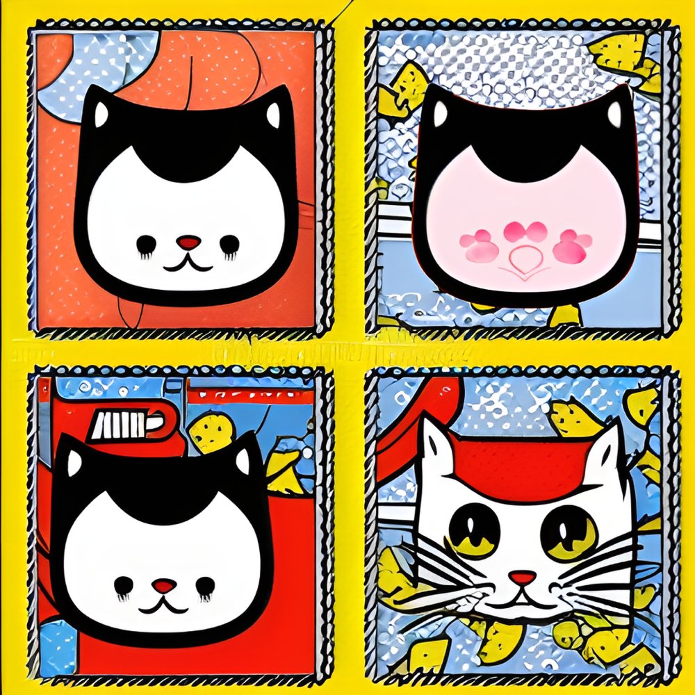 yunmiKim6250's tweet photo. 만쥬 작가 x 한국AI작가협회 : Spacecat 8888 냥발 전시

제목 : 나를 바라봐 
#spacecat8888 #우주고양이8888 #고양이여행운을DAO https://t.co/bzK0id75fw