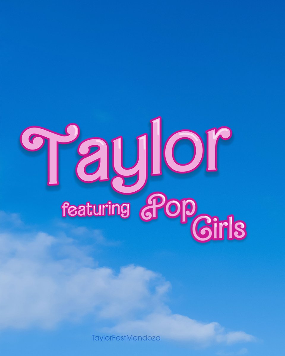 💋This Barbie loves Taylor Fest 💋

Taylor Fest Mendoza presenta "Plastic Party", una fiesta que combina Barbie y Taylor featuring reinas del pop porque THEY CAN STILL MAKE THE WHOLE PLACE SHIMMER 🪄✨

📆Nuestra cita es el 3 de JUNIO a las 23:30

👠En @foxylivebar 

#taylorfest