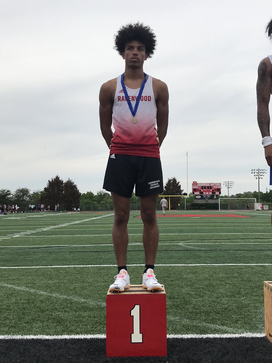 Sectional champ and state bound with a leap of 6’8” - Donovan Starr!