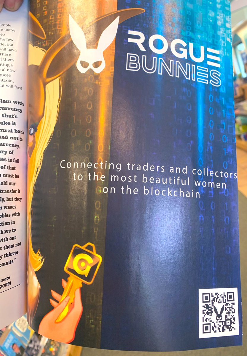 🔥How Exciting To See @theRoguebunnies Featured In @cryptomagz Again! 

🔥Go Get Your Copy On News Stands NOW! 

#CryptoMagazine #RogueBunnies #LFG #NFTCommunity #CryptocurrencyNews #RogueBunniesMayhem @NFTBUNNY @darian_parrish @ChinnyPics @rb_mayhem