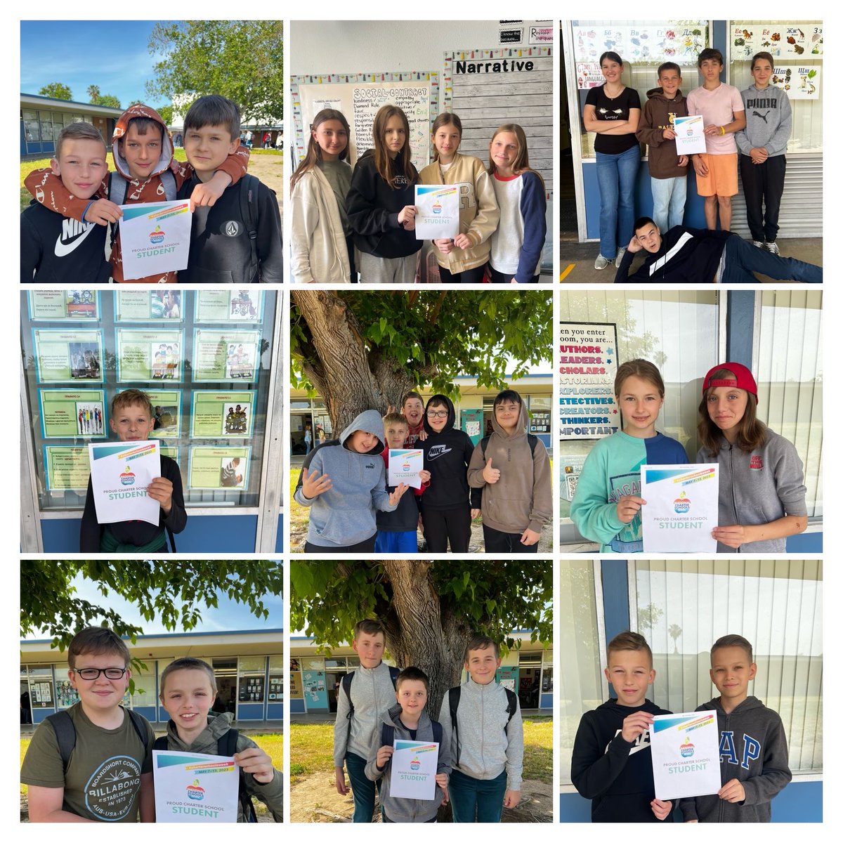 COA_middle's tweet photo. COA Middle School celebrates National Charter Schools Week 2023!
COA Middle Huskies are proud to be a part of a charter school community that offers excellent educational opportunities to all families in the greater Sacramento region!
#charterschoolsweek #coaschool #gcc_charters https://t.co/FxrmfjF5DT