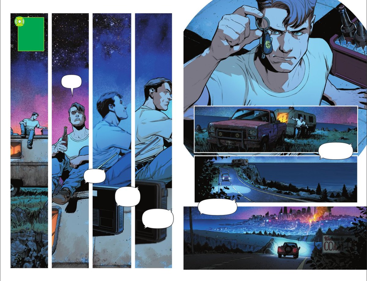 The art in this new Green Lantern book is EXCELLENT. Somebody give <a href="/Xermanico/">Xermánico</a> a raise.