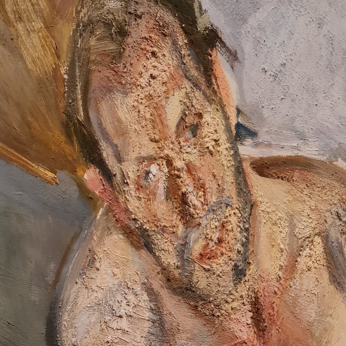 Great event this evening at @SecretKingdoms on the act / power / science of #storytelling It was the same day I got to see another master #storyteller at work #lucianfreud @MuseoThyssen (Picture, last portrait 2011, David Dawson)