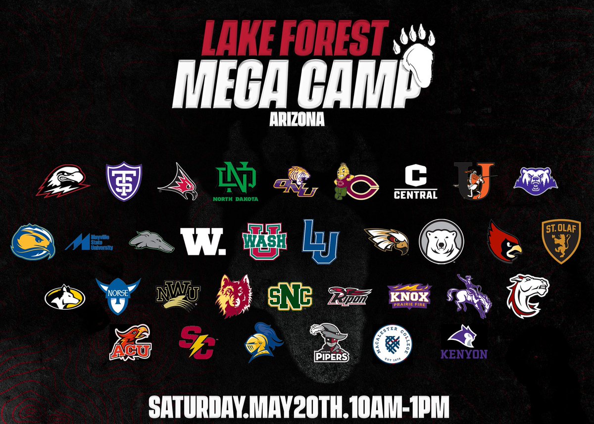 A few more “friends” coming camping next week in AZ!!! Check out the updated graphic. 

camps.jumpforward.com/Northshorefast…