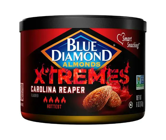 FatKidDeals's tweet photo. Blue Diamond Almonds XTREMES Carolina Reaper Snack Nuts, as low as $2.24!
*coupon on page

https://t.co/zQHgAsd9ke

MUST Select Sub and Save to get lowest price. Can cancel subscription after item ships! https://t.co/9mPs2CmpDM