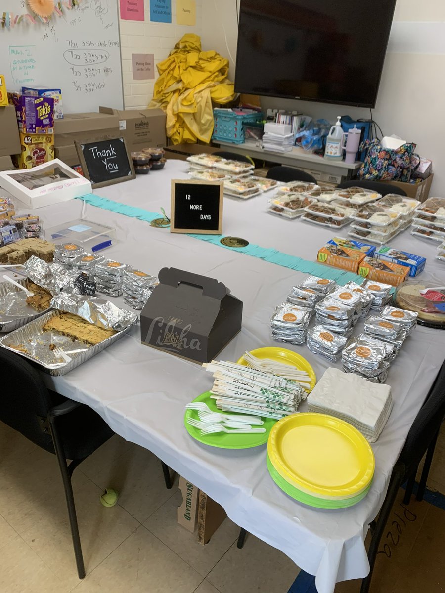 #WeblingEl ,Mahalos to WEBLING PTO, parent donations, and Highway Inn for the generous lunch in appreciation of our teachers!  Thank you for supporting all that the staff do.  
#NaPueo , #TeacherAppreciation