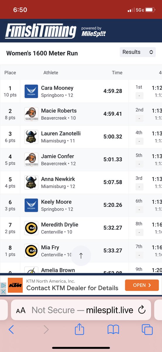 OHMileSplit's tweet photo. Mooney of Springboro and Ntwali of Miamisburg win 1600m titles at the GWOC Championships. https://t.co/Z5fhCfTqrY