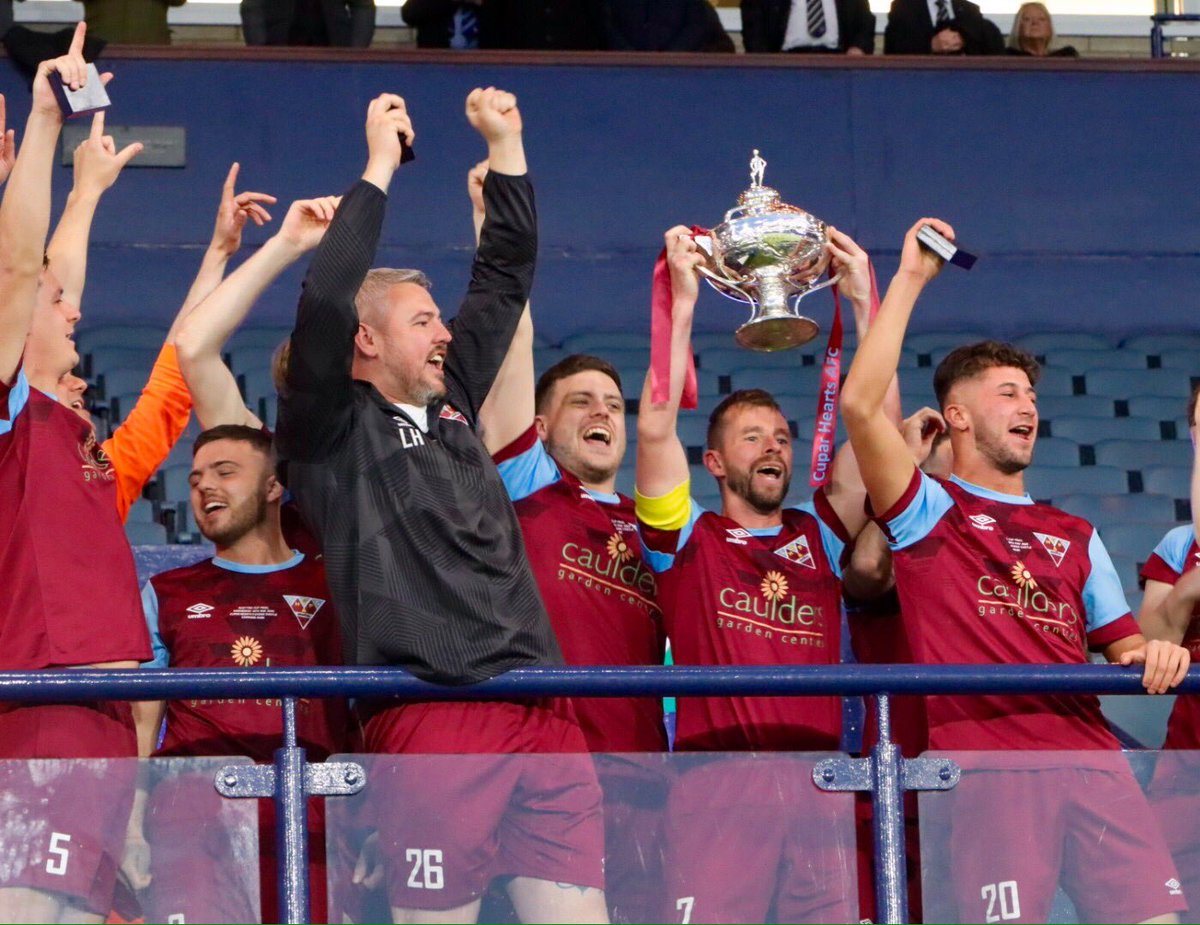 Only Sport Scottish Amateur Cup Winners 2022-23:
Cupar Hearts