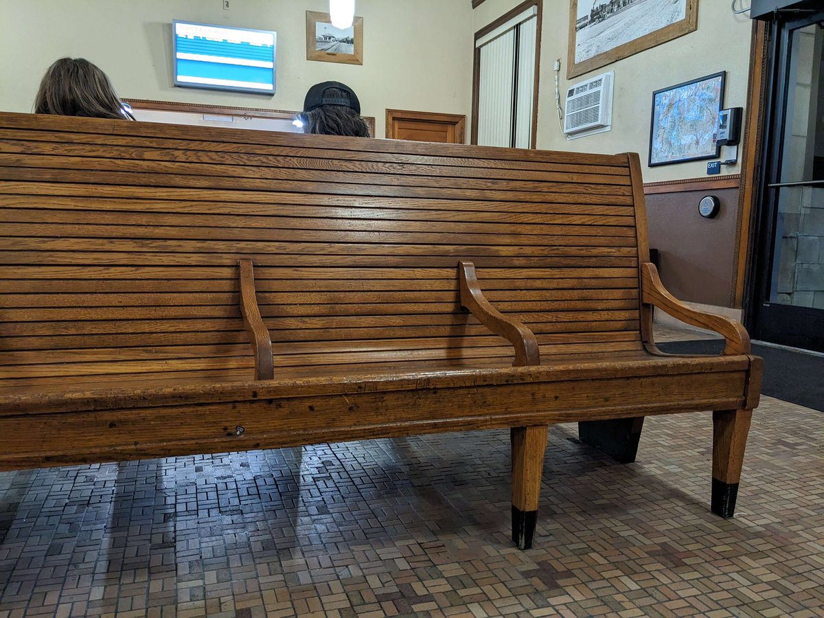 the_watch_kat's tweet photo. In #rsj108 we learned about unpleasant design. If you want to learn more listen to this podcast https://t.co/wDUM9alU8i!

I saw this example of unpleasant design at the Amtrak Station in Oregon. https://t.co/NFKLRPTTDJ