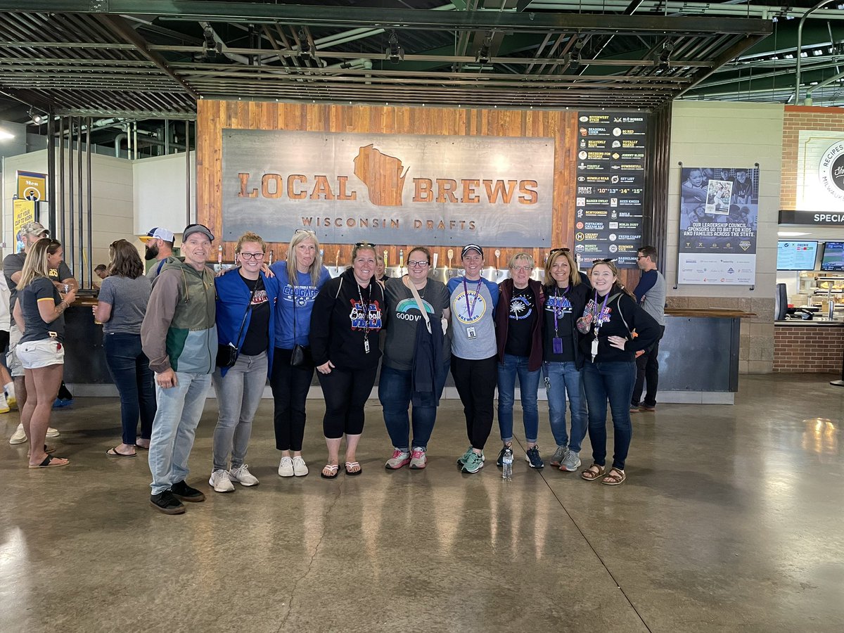 My people! Brewers game 2023