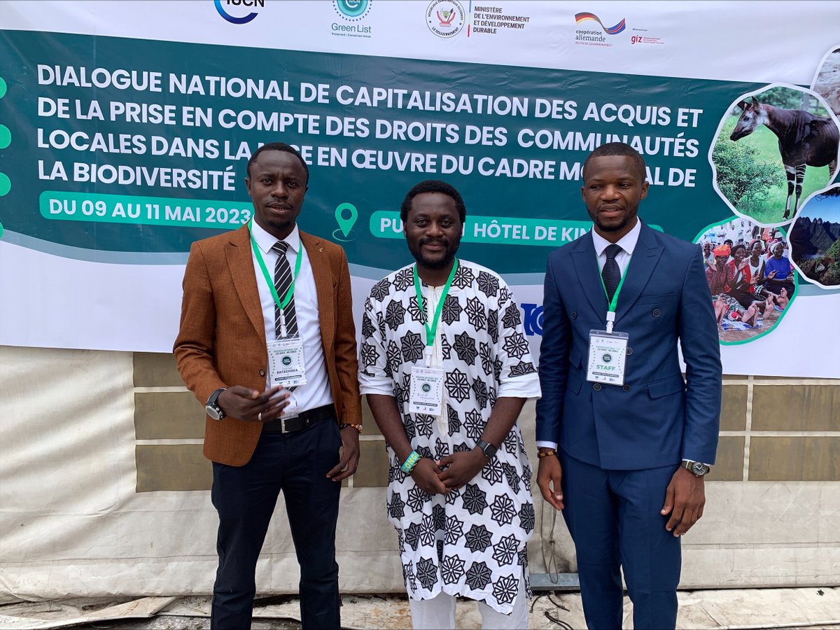 Plus d 10 ans q ns ns sommes lancés un challenge - travailler pour demain, pour ns et pour les autres.
Image est très symbolique pour ns trois. Elle rappelle nos débuts très difficiles.
Participation au Dialogue National sur les Autres Mesures d Conservation Efficaces (AMCEs).