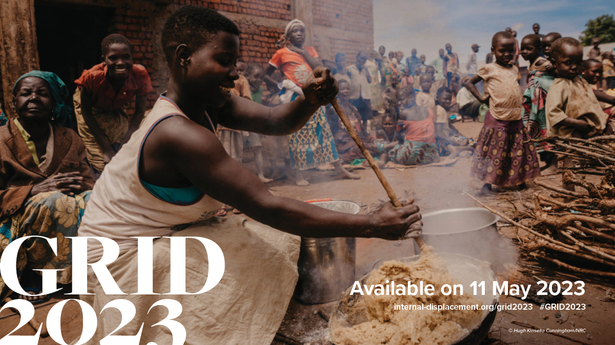 #InternalDisplacement is a key development challenge, especially in the context of rising food insecurity, conflict &amp; overlapping crises.

New global figures to be published tomorrow by our partners <a href="/IDMC_Geneva/">IDMC</a> in their #GRID2023 report.

Register here ➡️ internal-displacement.org/grid2023
