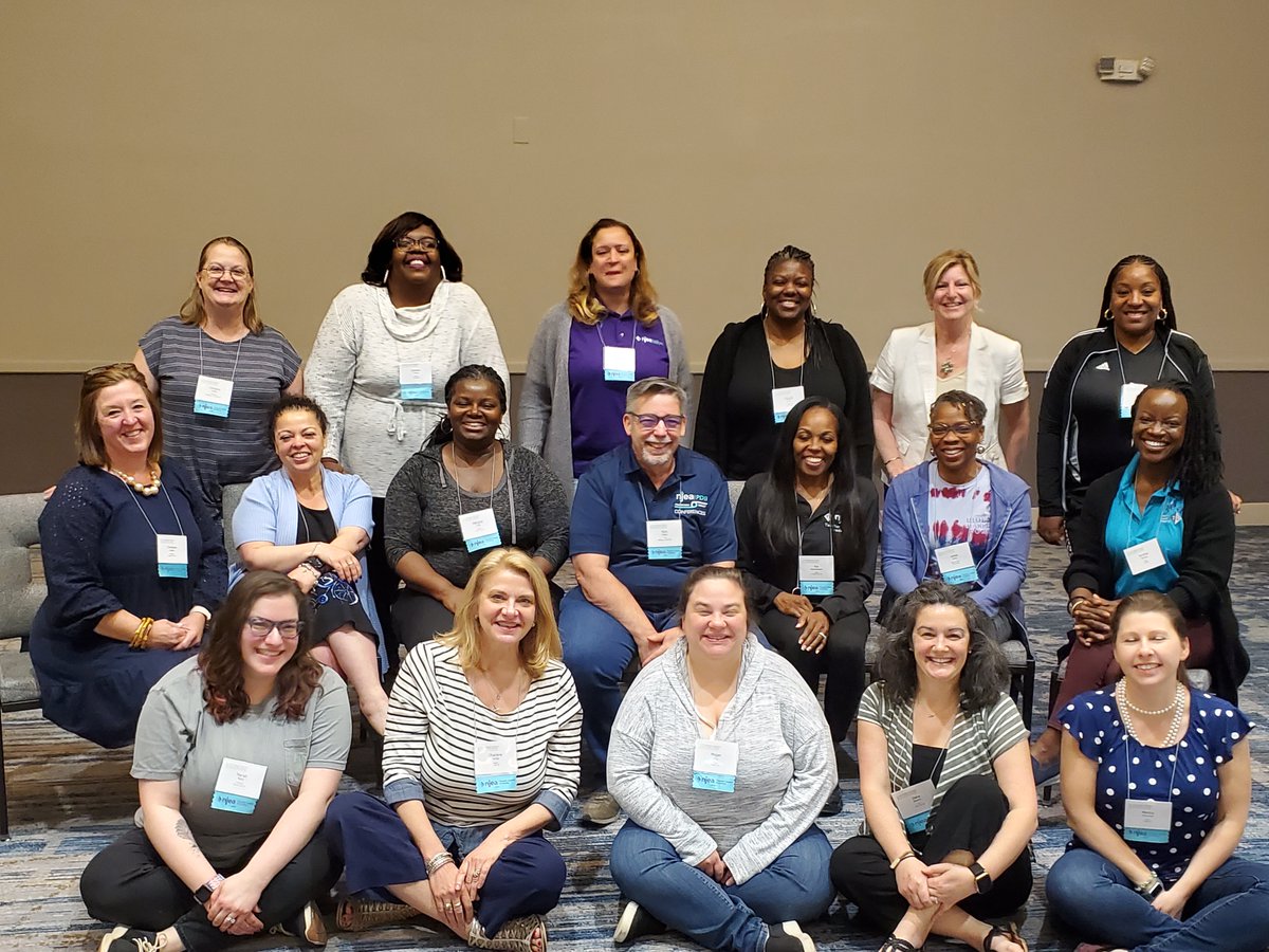 Graduates and candidates from the NJEA TLA at an Art of Hosting weekend training. What an awesome community. Time is ticking to apply to be part of the next cohort. njea.org/tla @njea #teacherleader
