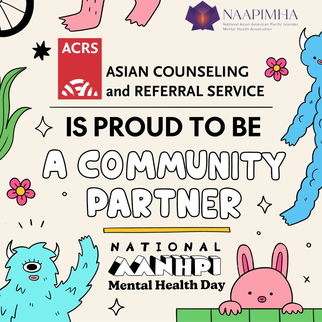 Join us and @NAAPIMHA in celebrating #AANHPIMentalHealthDay, a national movement to raise awareness of mental health within Asian American, Native Hawaiian, Pacific Islander communities. Take the pledge to amplify AANHPI mental health and get resources: naapimha.org/aanhpimentalhe…