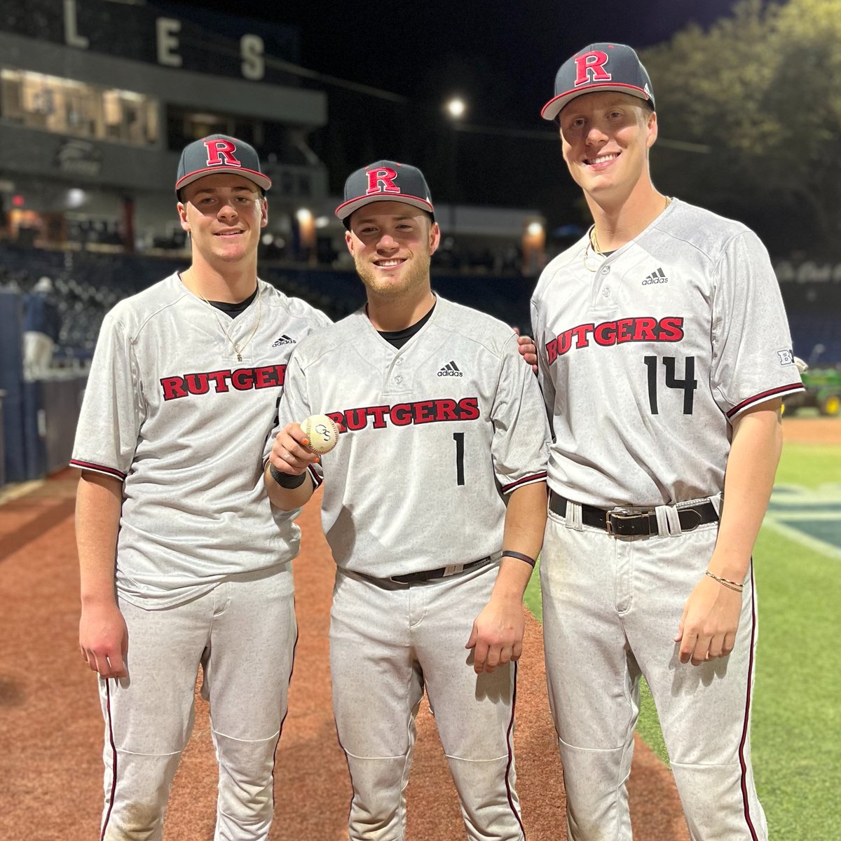 RutgersBaseball's tweet photo. Honoring our Seniors: Jake Marshall

Jake has made a big impact on our program in just one year. 

He has the third-most innings and strikeouts and made Rutgers history as part of our combined no-hitter this season at Georgia Southern. 

Thank you for everything, Jake! https://t.co/6c8iWz35uA