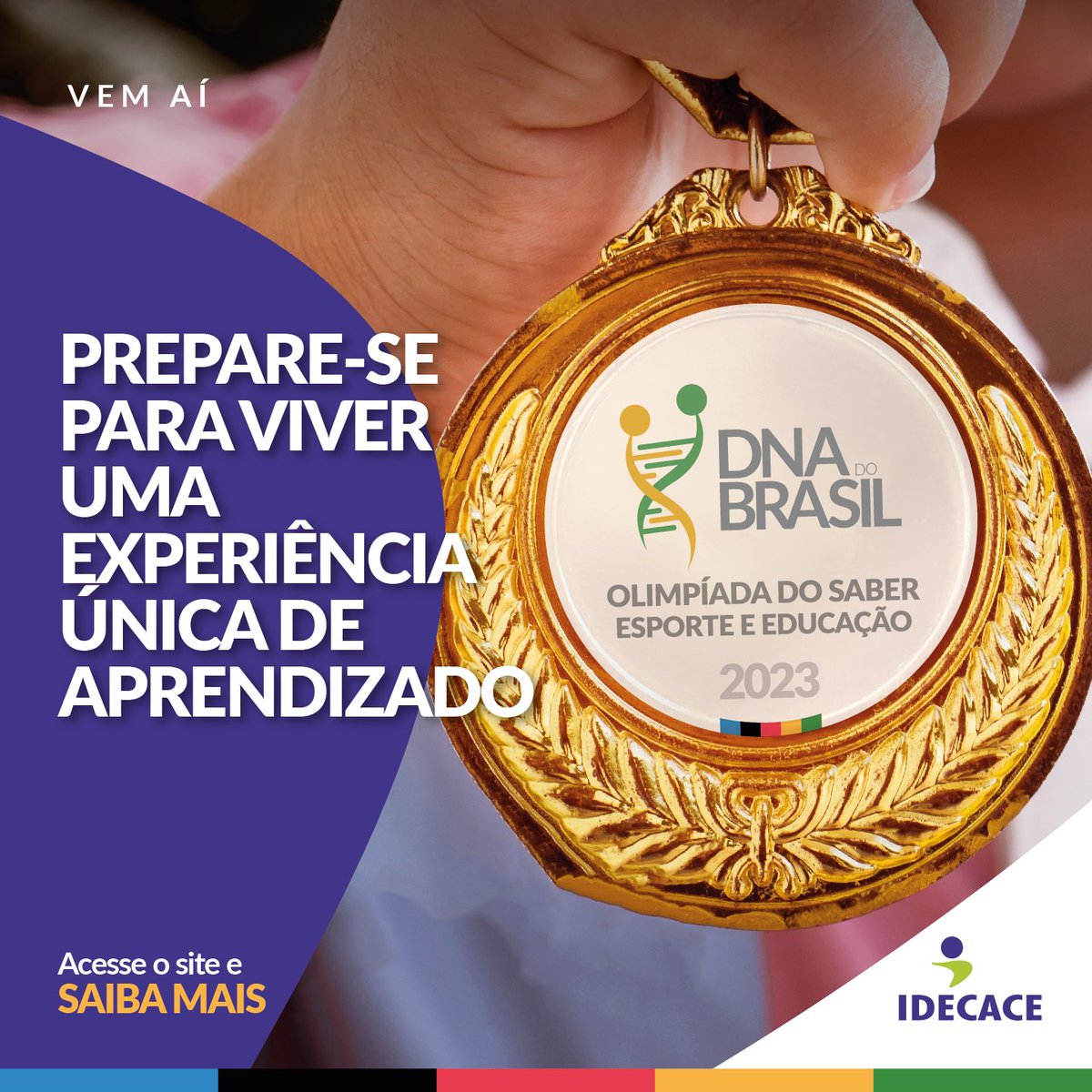 olimpiada_see's tweet photo. Que tal vivenciar uma experiência única, unindo esporte, educação e conhecimento? 📚⚽️

Fique ligado nas nossas redes sociais e acesse o site no link da bio para saber mais sobre como participar e se preparar para essa grande aventura! 🤩 https://t.co/Upy9T45HzZ