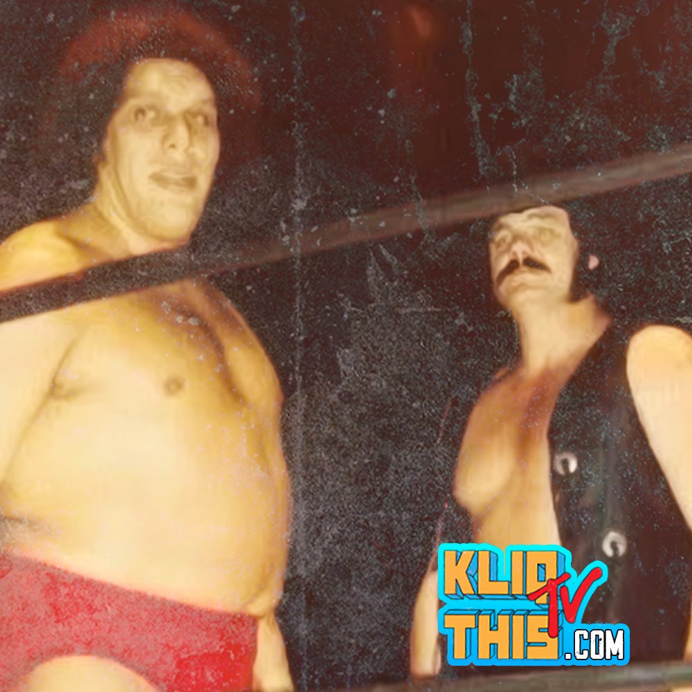 KliqThisPodcast's tweet image. “Andre just fucking went, ‘Why do this?’ And then like hand shivered the cat.” Bill Eadie shared the story with Kev about Blackjack Mulligan punching Andre The Giant in the head.

Catch the episode and get in on the convo with #WriterStrike ✍️🚫🤘