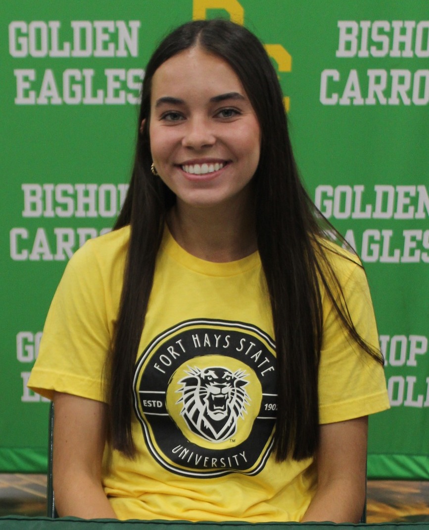 VypeKS's tweet image. Huge day at Bishop Caroll today for the Service Body Shop Dotted Line Tour! Congrats to Peyton Newell-Crowder CC-Baseball, Sam Duling-Labette Community College-Wrestling, Keaton Hansard-Fort Hays State-Track/Field, Landon Forbes- Fort Hays State-Basketball