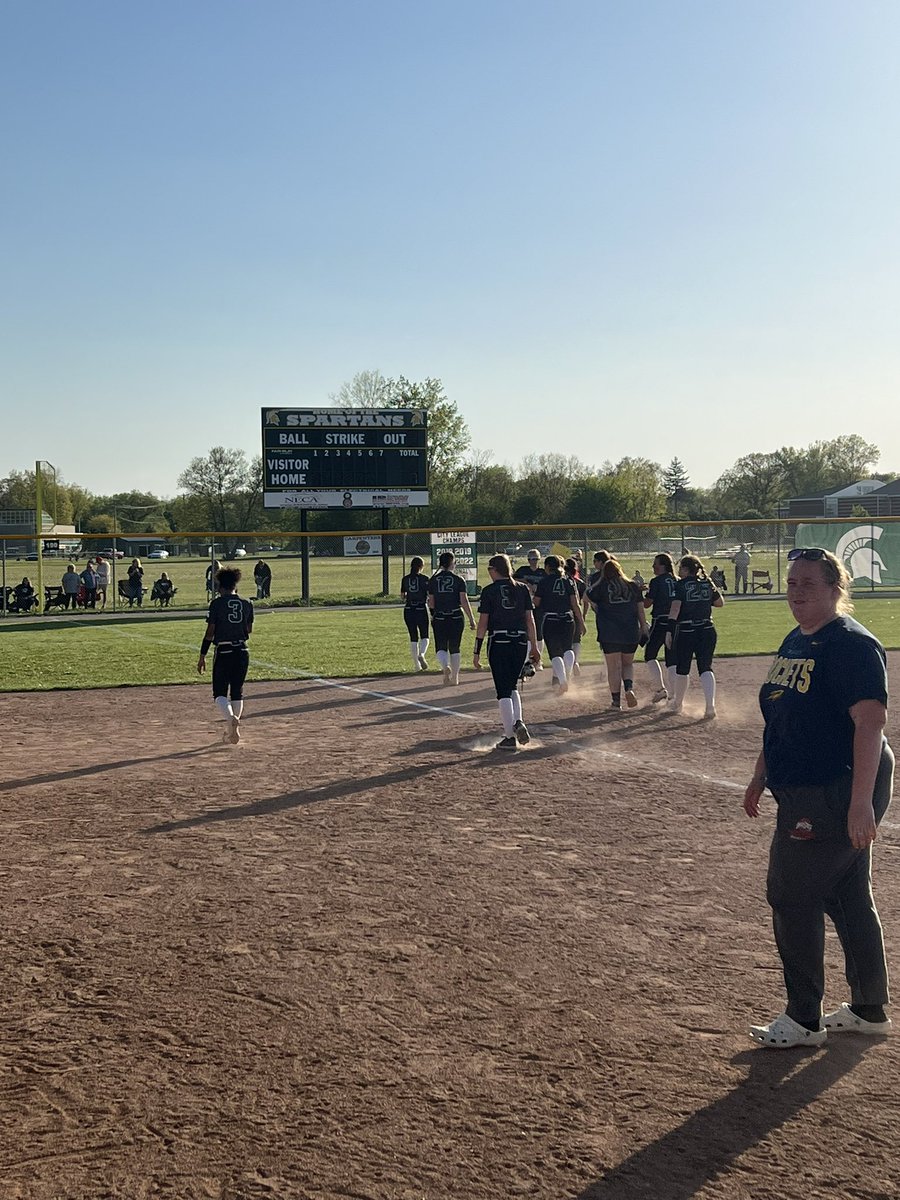 Lady Spartans are Sectional Champions defeating Northview, 7-4! #SpartanPride #NTW