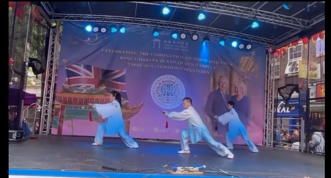 FaustinaYang6's tweet photo. Sneak peek for 13 May Chinese Community in Peterborough performances in Town Hall
#Kongfu #Coronation 
In partnership with @UKChineseWomen 
#taichi #martialarts #wellbeing @HAYCambsPboro @Lord_Lt_Cambs @CPFT_NHS https://t.co/5r3B64DAfv