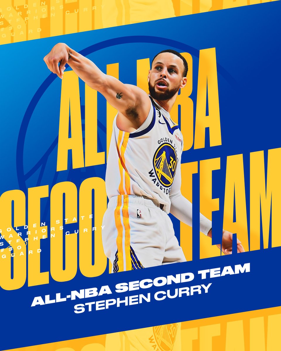 ⭐️ ALL-NBA ⭐️

Continuing to change the game. Big ups to <a href="/StephenCurry30/">Stephen Curry</a> on his franchise-record ninth career All-NBA selection!
