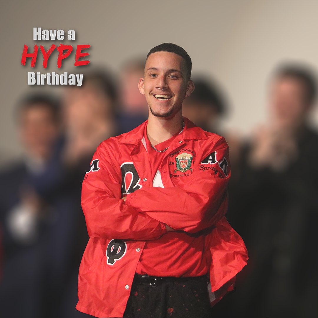 Happy 20th Birthday to our Brother Isaiah ”Sir Sinatra” Pittman from the Alpha Lambda Line! Stay Hype brother!! #sfaodphi #odphi #toohype #tooproud