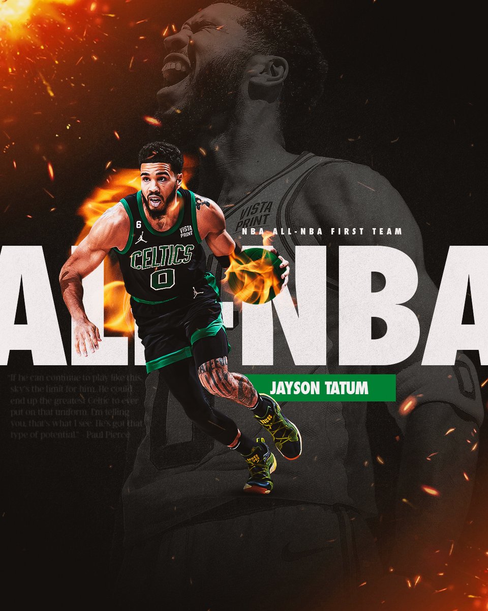 back-to-back seasons on the First Team 👏🏽👏🏽👏🏽 

Congrats, <a href="/jaytatum0/">Jayson Tatum</a>