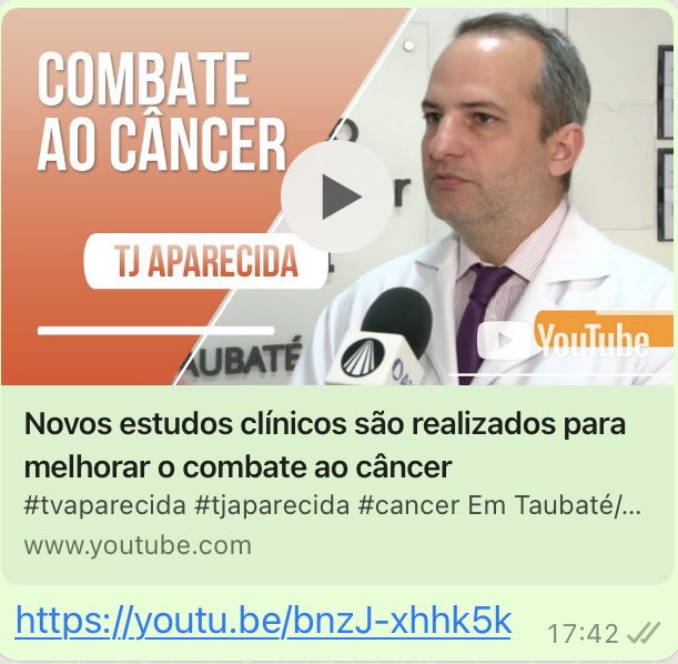 josemarciofigu1's tweet photo. Link para a reportagem da @tvaparecida : https://t.co/s9x0WlS62c com o Dr. @EZucca
🎗ICB - Unidade Taubaté
📍 Av. John Fitzgerald Kennedy, n° 973 - Jardim das Nações
☎ Telefone: (12) 3631-8559 / WhatsApp: (12) 99658-6906
#institutodocancerbrasil #institutodocancer #ICB #oncol https://t.co/t26eFXux4j