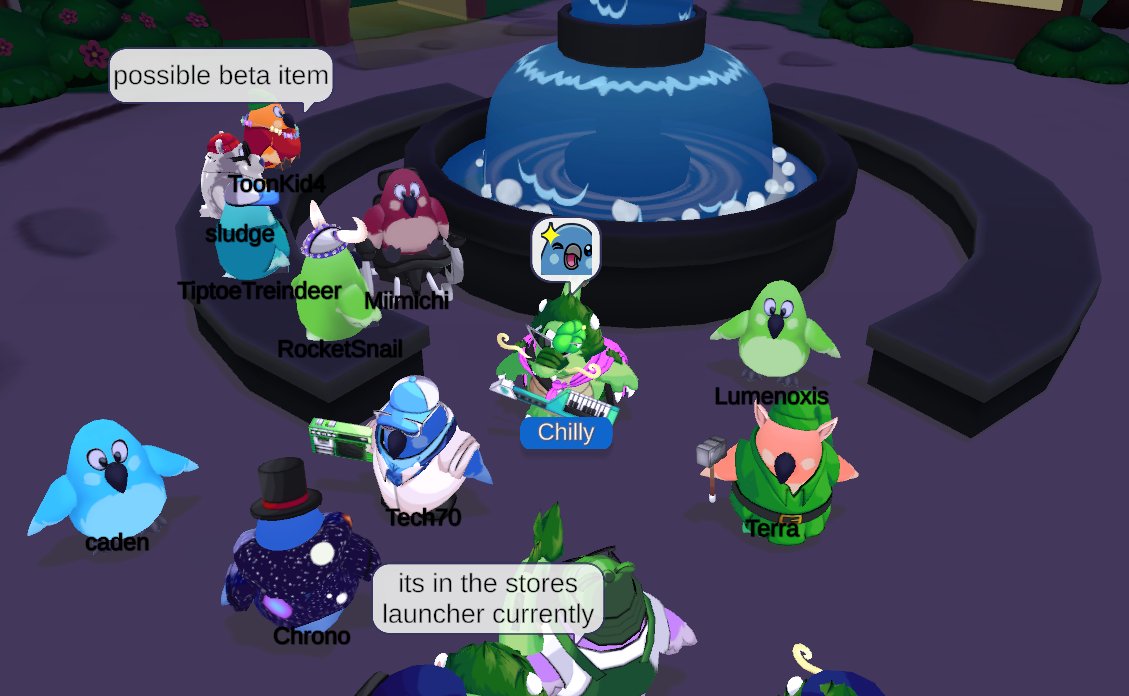 It's the weekly meetup on <a href="/PlayPartyParrot/">Party Parrot World</a> ! Today <a href="/rocketsnail/">RocketSnail</a> is joining us! Come say hi and join the party! 🤍