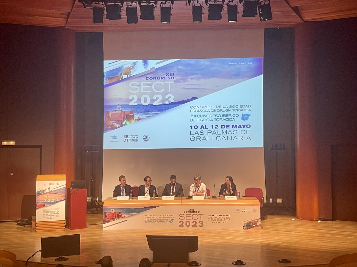 LeireAzcarate's tweet photo. Arrancando el primer día en Las Palmas con el curso pre-congreso y excelentes ponentes! #SECT #ThoracicSurgery #SECT2023 https://t.co/tcmVbJanld