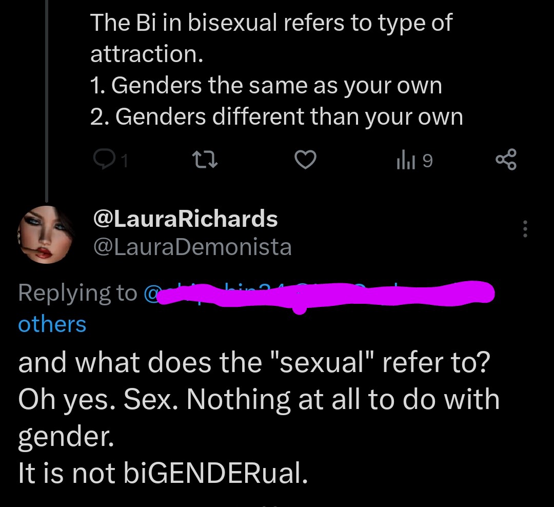 Gc Biphobia On Twitter Gender Critters Forever Forgetting The Word Sex Has More Than One