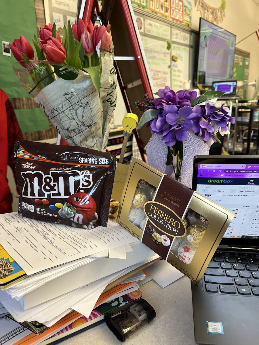 Well I’ve definitely been feeling appreciated at my school this week <a href="/WilburnElem/">Wilburn Elementary</a>