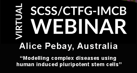 StemCellSpore's tweet photo. SCSS/CTFG - IMCB Webinar Series - Alice Pebay, 16 May 23, 11am - https://t.co/yEifk00g3n https://t.co/UC8WOP2yIi