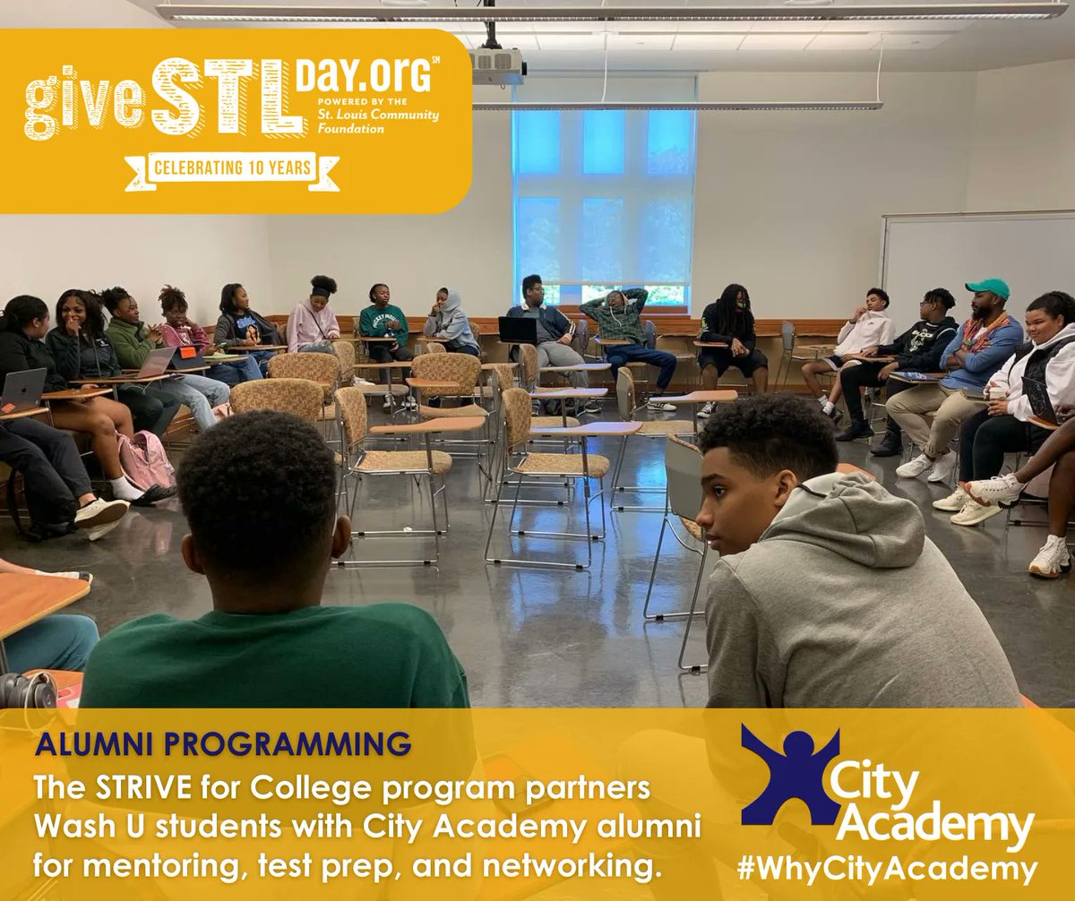 CityAcademy's tweet photo. City Academy’s alumni support team meets with each alumni in secondary school at least twice per semester at their school to check in on their academic, social, and emotional needs. Invest in City Academy’s alumni with a donation today! https://t.co/QIDUPCFmeZ #WhyCityAcademy https://t.co/u0ujbGTZVf