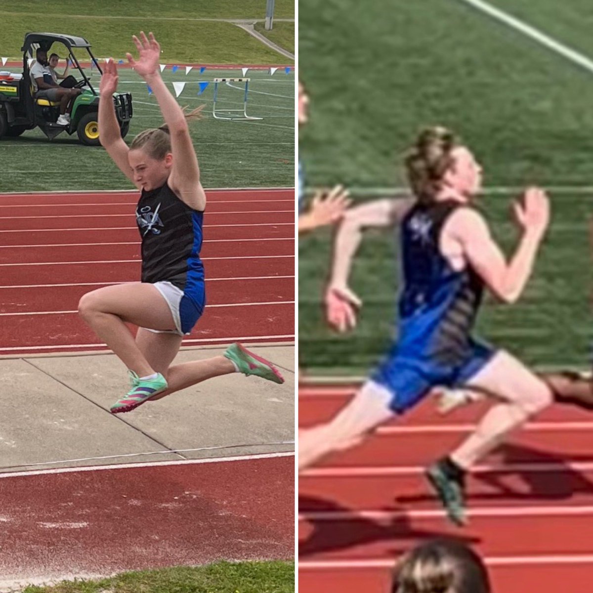 HS Track &amp; Field: Congrats to Mason Hooter for finishing in the region’s top 8 &amp; qualifying for Friday’s finals in both the 100m (11.23) and 200 (22.45). Congrats to Abigail Love for finishing in the region’s top 8 and qualifying for Friday’s final in the triple jump (29.9).