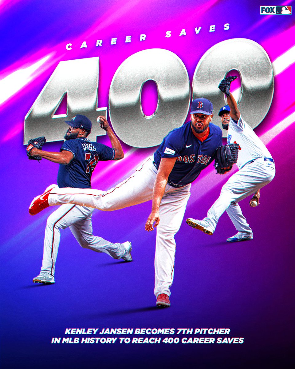 FOX Sports MLB on Twitter "Kenley Jansen records his 400th career