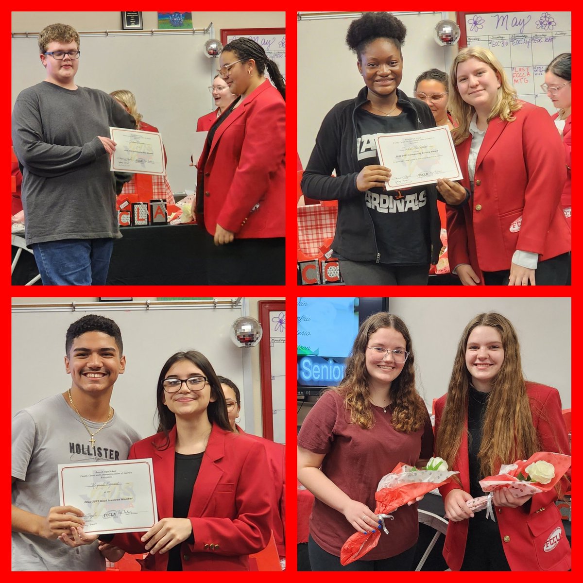 A few pics from today's final chapter meeting of 22-23 and our 23-24 officer installation ceremony.  We may be small in numbers, but we still have fun. #fcclyay #bosproud