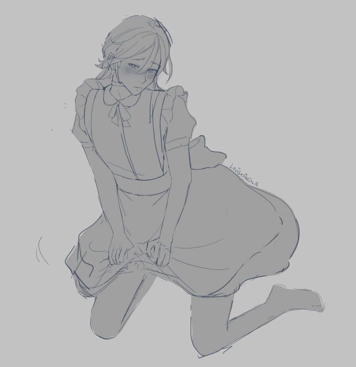 Louisearin0's tweet photo. happy maid day 🌱🏛️

#haikaveh https://t.co/5XlqBESEq5