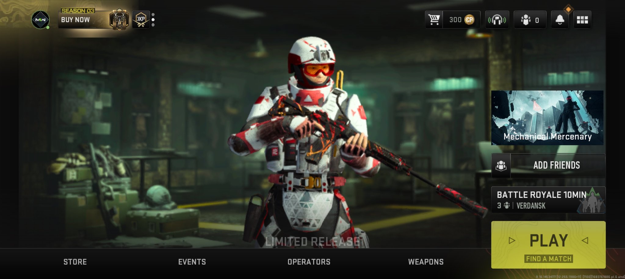 Warzone Mobile News on X: Finally, Call of Duty®: Warzone™ Mobile changed  the main lobby.  / X