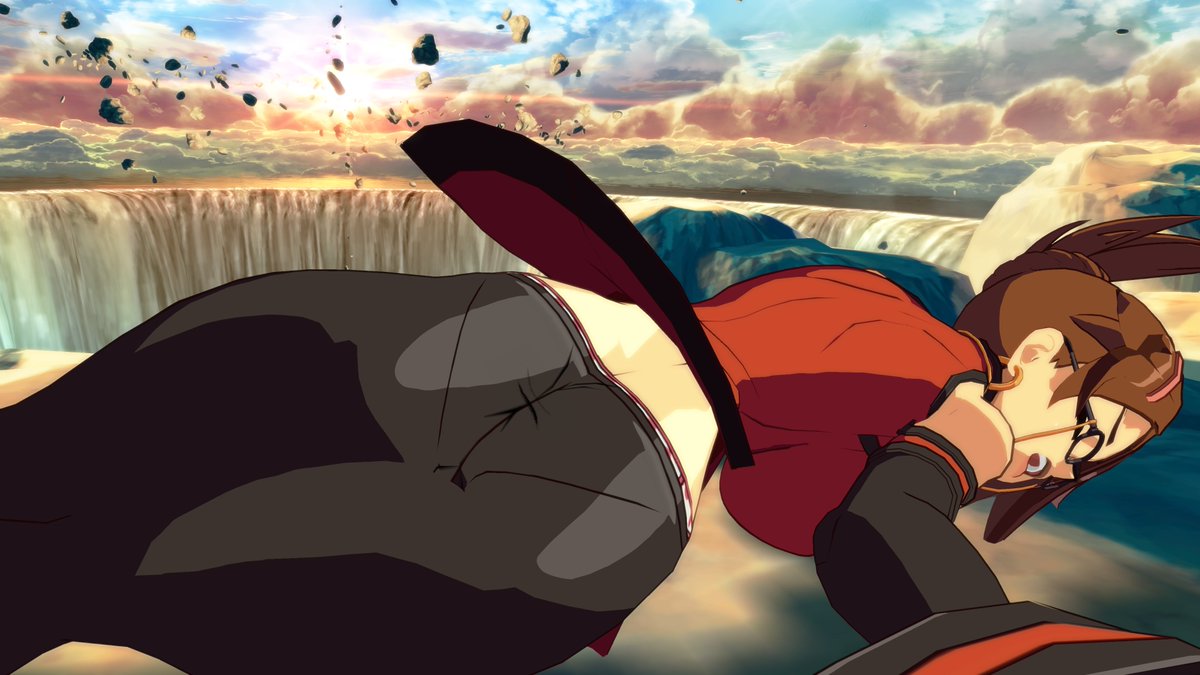 screencamhunter's tweet photo. #GGXRD #GGXRDCAM #cameramod #ギルティギア #GUILTYGEAR #Kuradoberi #Jam #蔵土縁 #紗夢 #パンツ #クランベリー #ジャム #クランベリージャム Legs and cheeks https://t.co/rCNDAZSBSn
