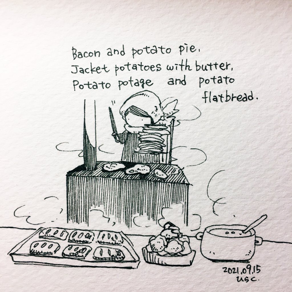 不定期開催「じゃがいも祭り」 Irregular "Potato Festival"